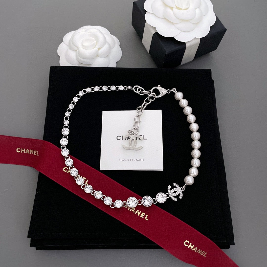 CHANEL Choker Necklace Petonepiece